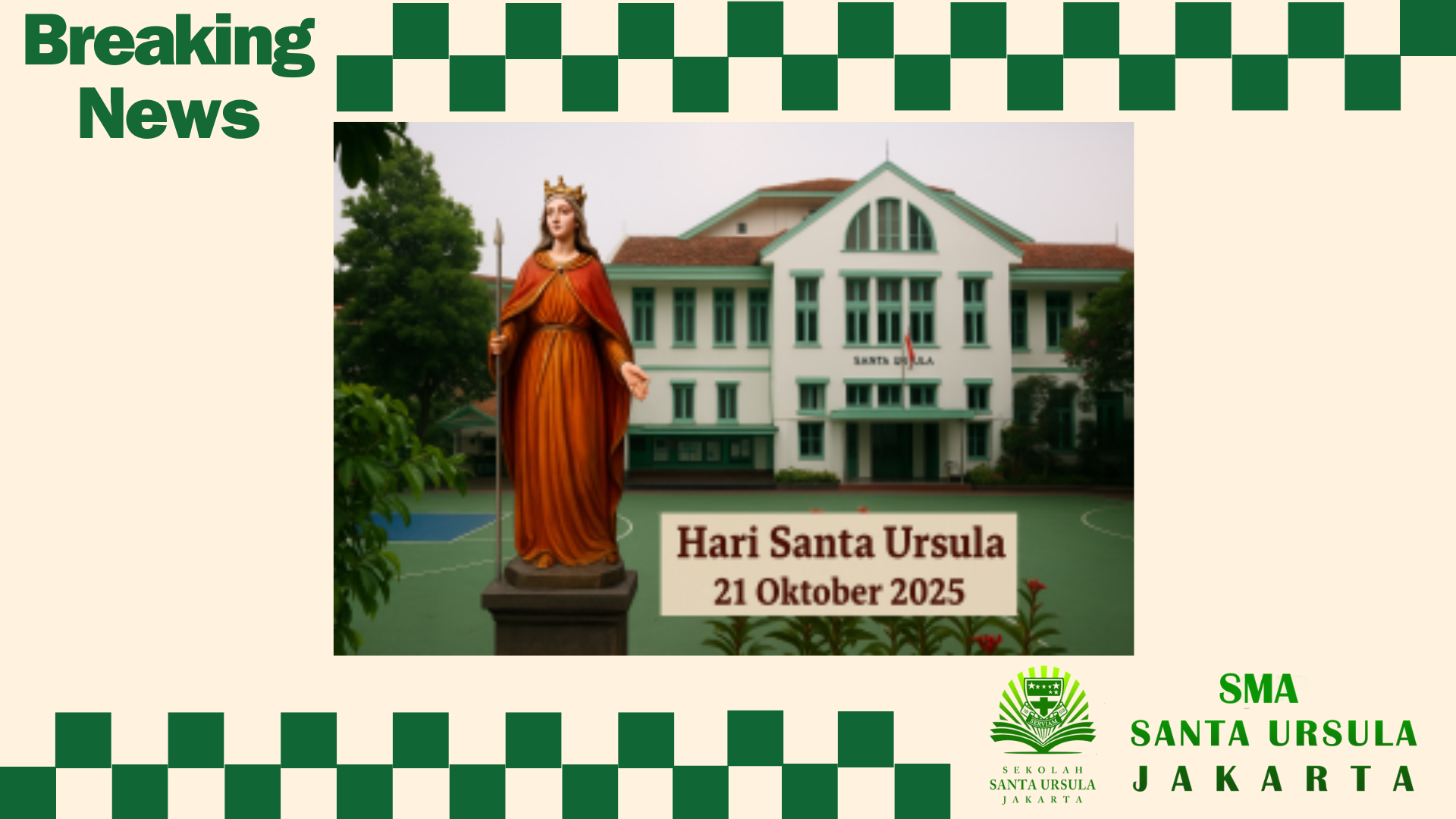 Hari Santa Ursula – 21 Oktober 2025: Be Brave to Love and Serve All