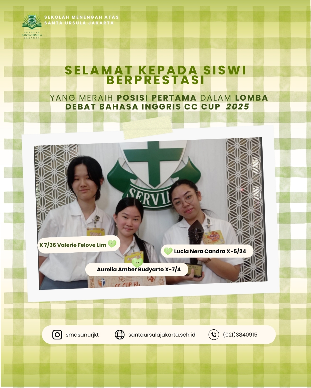 Valerie, Aurelia, Lucia